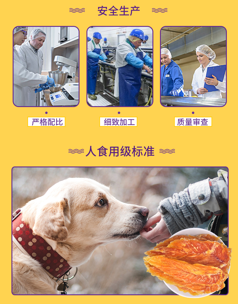 Dogssa mật ong thức ăn vật nuôi chó ăn nhẹ gà ức gà con chó nhỏ Teddy Golden Tóc răng hàm gà khô - Đồ ăn vặt cho chó thức ăn cho chó phốc