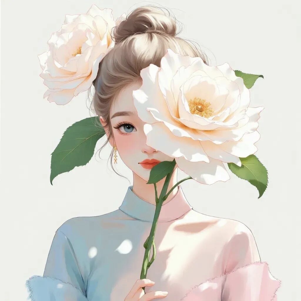 花の容美妆的LOGO