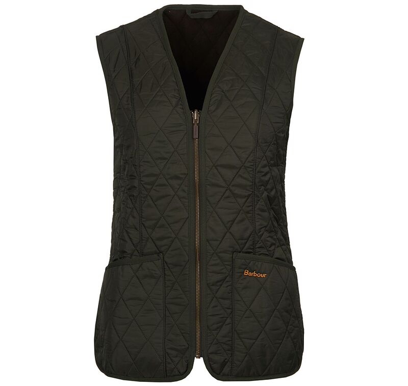 British Barbour Beadnell Liner Women's Classic Matching Inner Vest Quilted Vest