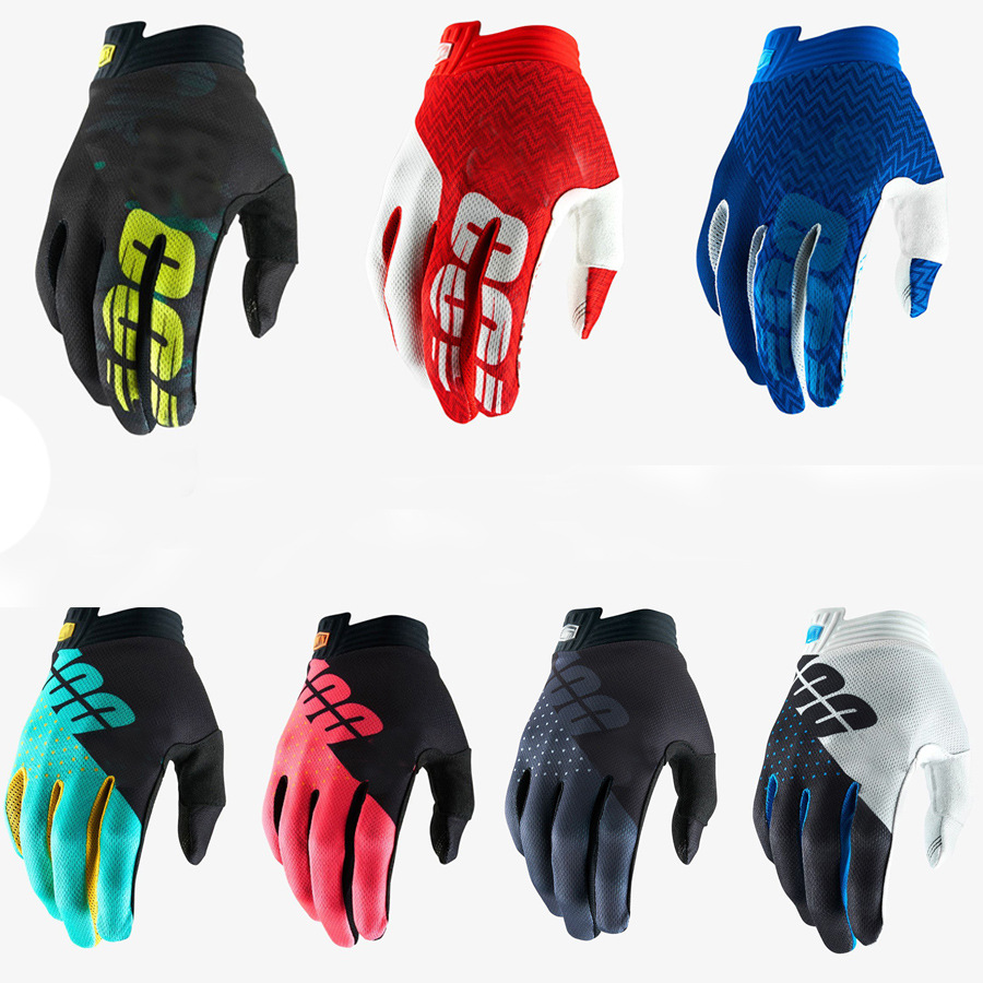 19 19 100% percentily long fingers cross country gloves locomotive bike racing gloves