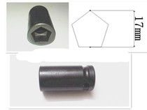 Bicycle Tool Screws Pentagonal Nut Pneumatic Sleeves Pentagonal Sleeve Outer Pentagonal Sleeves Seven Corner Sleeves