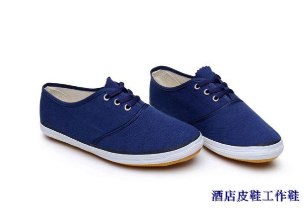 Ngày thiếu nhi Ngày trẻ em Giày trắng Giày khiêu vũ Giày trẻ em Người lớn thêu Canvas Giày với Giày vải trắng - Plimsolls giày converse trắng