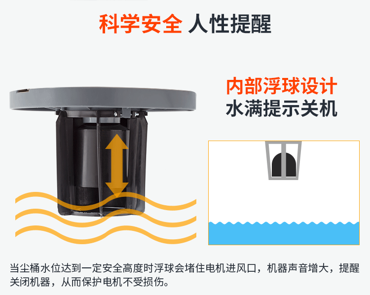 robot hút bụi eufy Máy hút bụi Jieba BF501 đẩy tay câm mạnh mẽ xe ​​công suất cao khách sạn rửa xe chuyên dụng 30 lít - Máy hút bụi