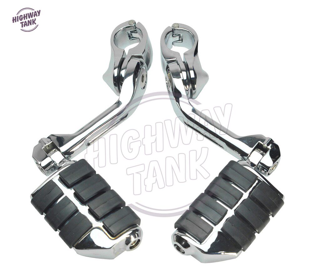 Harley big gliding street road king soft tail series modified bumper cruise pedal 32MM aperture
