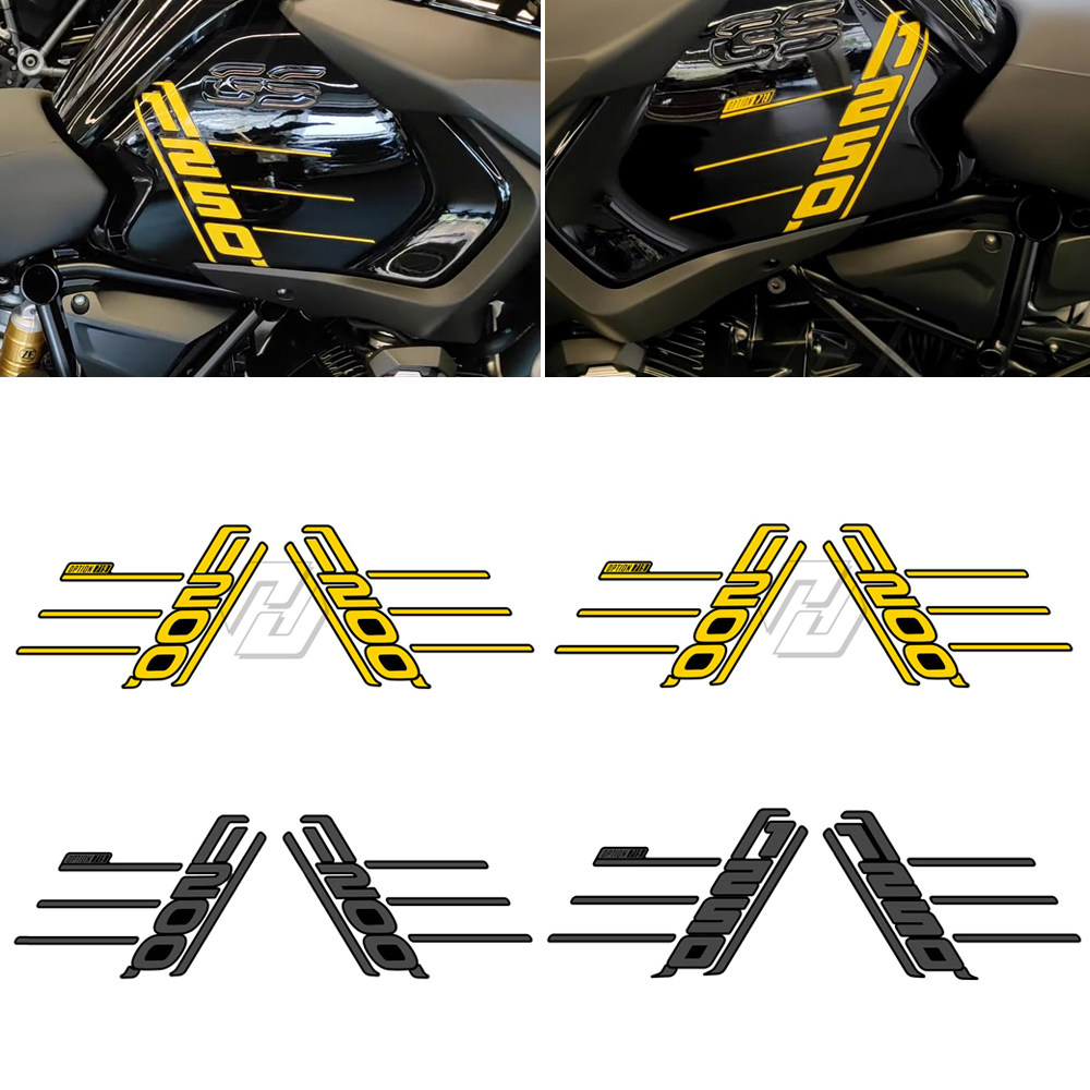 Suitable for BMW Waterbird R1200GS R1250GS ADV 14-22 years 40th anniversary fuel tank sticker side sticker