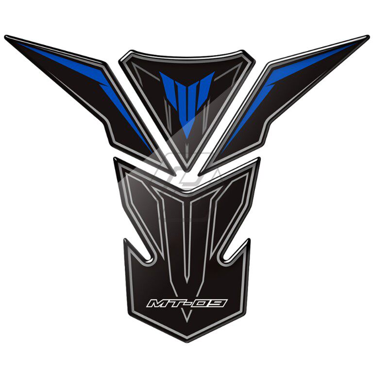 Suitable for Yamaha FZ09 MT09 MT-09 modified fuel tank stickers non-slip stickers fish bone stickers for 13-15 years