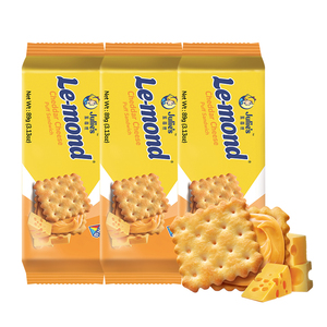 【百亿补贴】茱蒂丝芝士夹心饼干89g*3袋