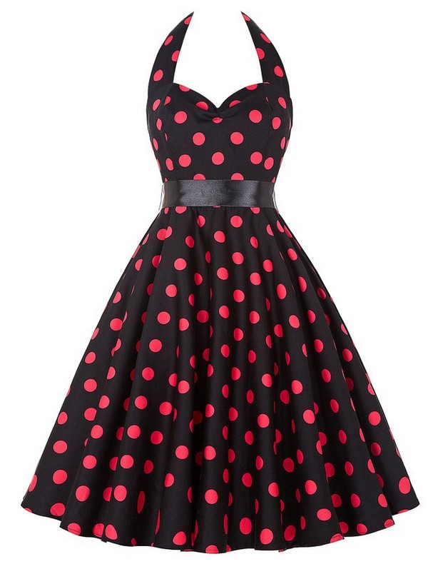 Pinup Midi Dress Side View