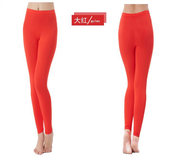 Pure Cotton Sanitary Pants Woman Single Piece Thin to bottom Supper body Fall Modale Warm Inner Lap Pants Cotton Sweater Pants Sanitary Pants Wear