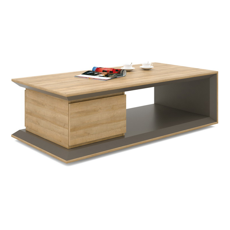 Weihao furniture long coffee table simple modern fashion office reception sofa combination negotiation reception steel frame coffee table