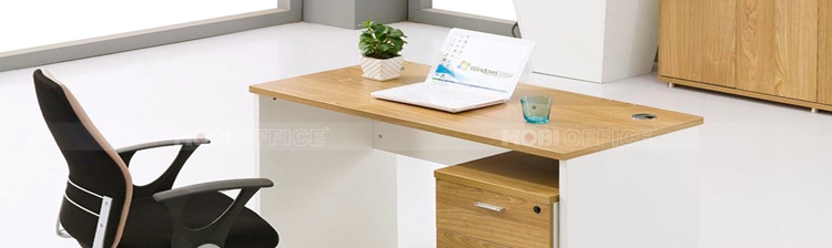 Nội thất Weihao Bàn làm việc nhân viên đơn 1,2m Bàn học sinh máy tính đơn giản Bàn văn phòng đôi hiện đại ghế chân quỳ lưới