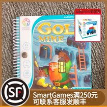 smartgames naughty gold miner Goldmine7 years old American Puzzle Magnetic Table Tours Portable travel Adults