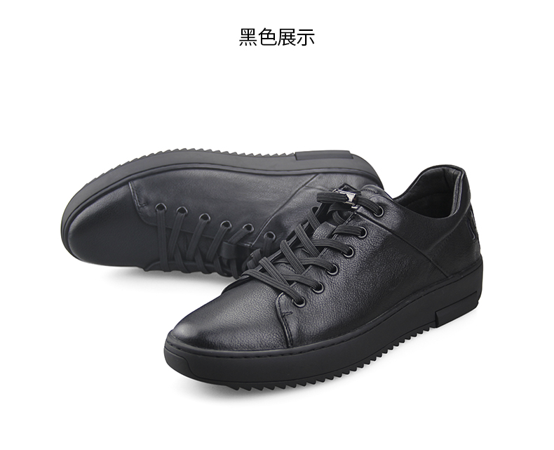 Giày da nam Sha Chi kinh doanh giày nam đế thấp để giúp thoáng khí với giày đế mềm, đế mềm, giày đế mềm thời trang - Giày thấp giày anta nam