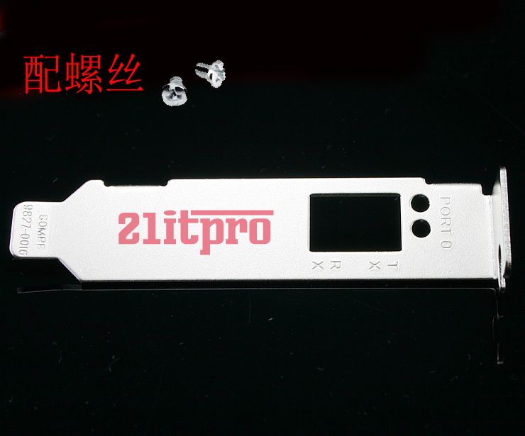 Emulex LPE31000-M6 01KR608 32G HBA card fiber optic card 2U short half high damper flap