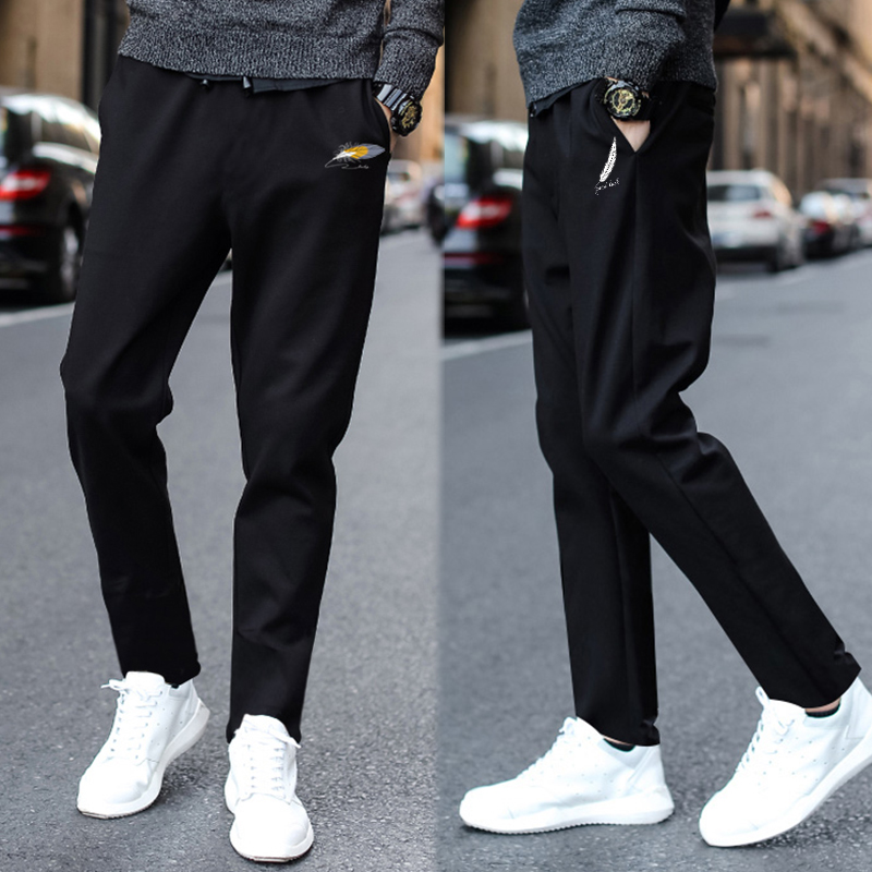 Pants men and Korean version of trend pants men summer pants pants men's straight pants pants men's straight pants pants thin