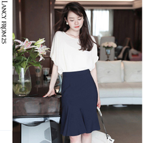 Longfashion Summer Suit Skirt Woman Dress Light Cooked Ethos Ol Small Balsamic Wind Workplace Fashion Two Sets Of Foreign Air Wear