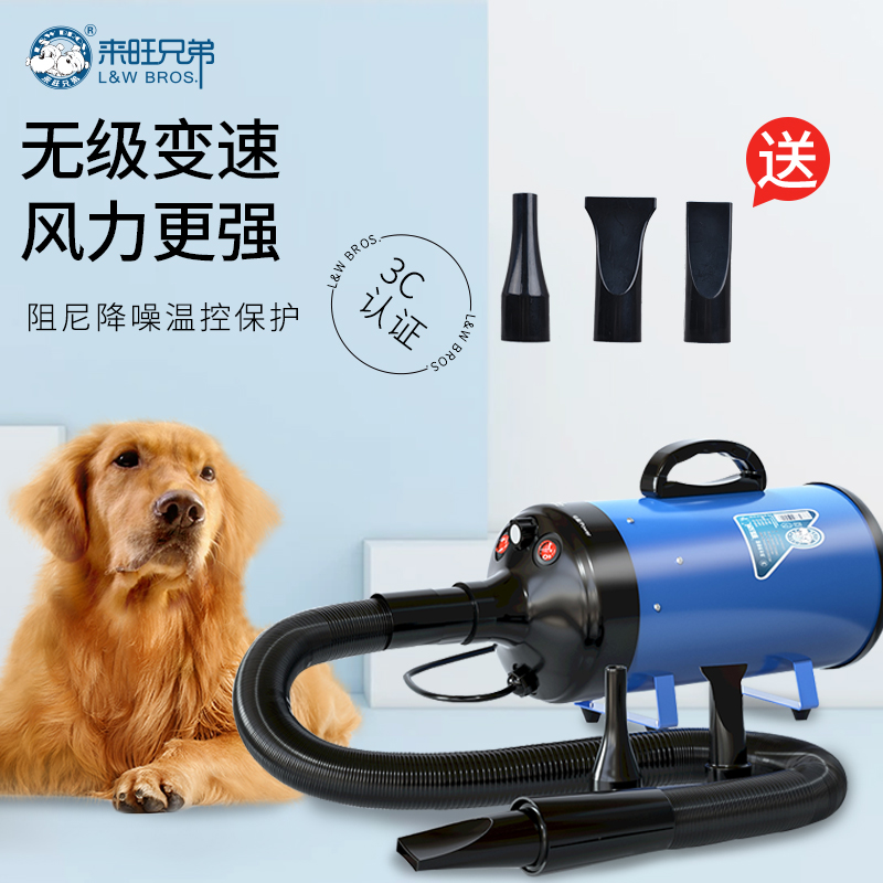 Pet Blow Water Machine Pooch Blower Large Dog Special Kitty Bath Drying Brash God Instrumental High Power