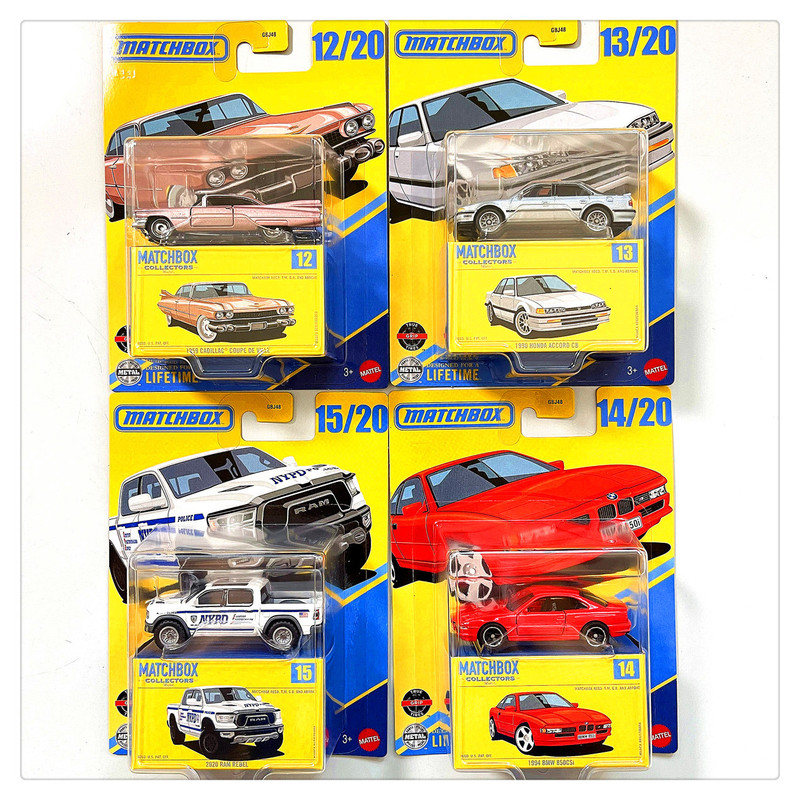 Matchbox Alloy Car Rapid 50Th Anniversary Collectible Mercedes-Benz Porsche Gbj48 Pagani San Gtr Honda T360