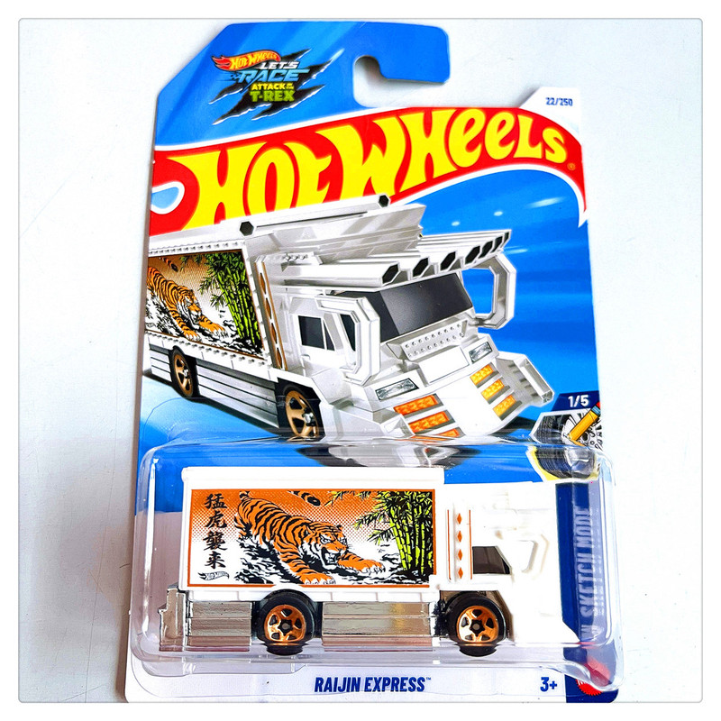 2027Ahbkdf Mattel Hot Wheels Hot Wheels Alloy Sports Car Raijin Rampage Truck Express