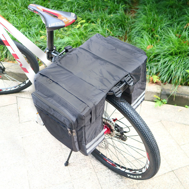 Climbing Bike Rear pack Large capacity Drag Pack Waterproof Shelf Hump Backseat Tailback Bag for long-distance ride-hailing equipment