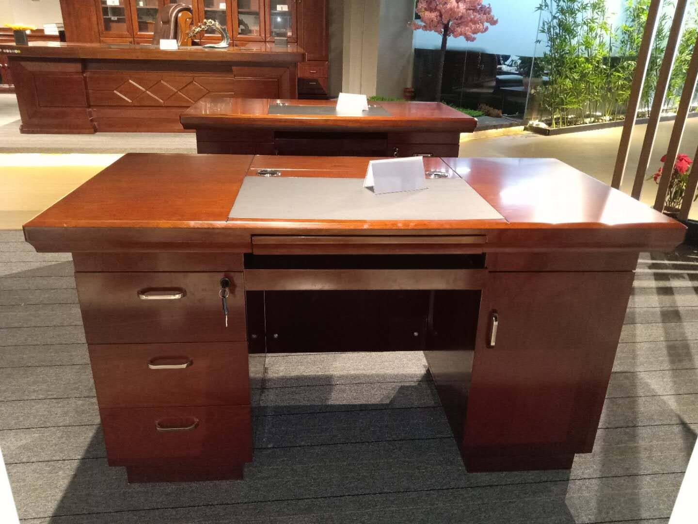 Nanning Pattern Paper Desk Unit Computer Table Simple Modern Finance Desk Desk Desk Desk Desk