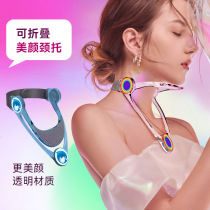 Foldable neck-to-head anti-bowed group Adult for long sitting student fixed bracket for cervical front tilting of the cervical spine