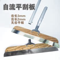 Epoxy self-leveling construction tools Floor paint construction tools Concrete with toothed scraper