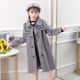 Girls' suit skirt winter 2022 new middle and big children's Korean version of foreign style children's clothing fashionable two-piece girl's autumn dress