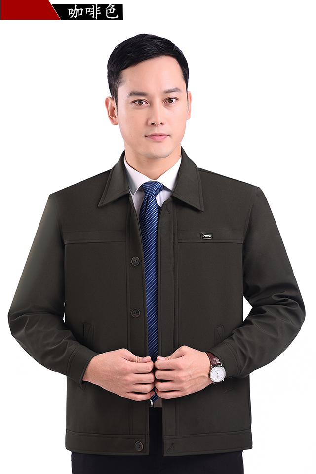 Áo khoác nam trung niên, bố, áo, mùa xuân và mùa thu, áo khoác nam trung niên, cháu trai, quần áo tuổi già áo jacket