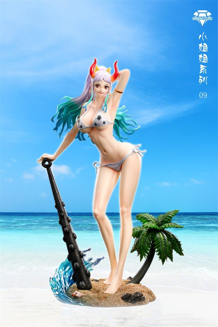 Diamond studio One Piece Yamato Resin Model Painted Statue In