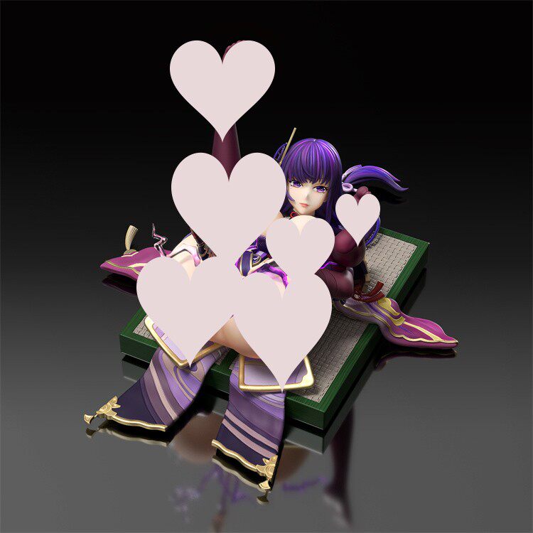 XHZ Studio Genshin Impact Raiden Shogun Resin Model Pre-order 1/6