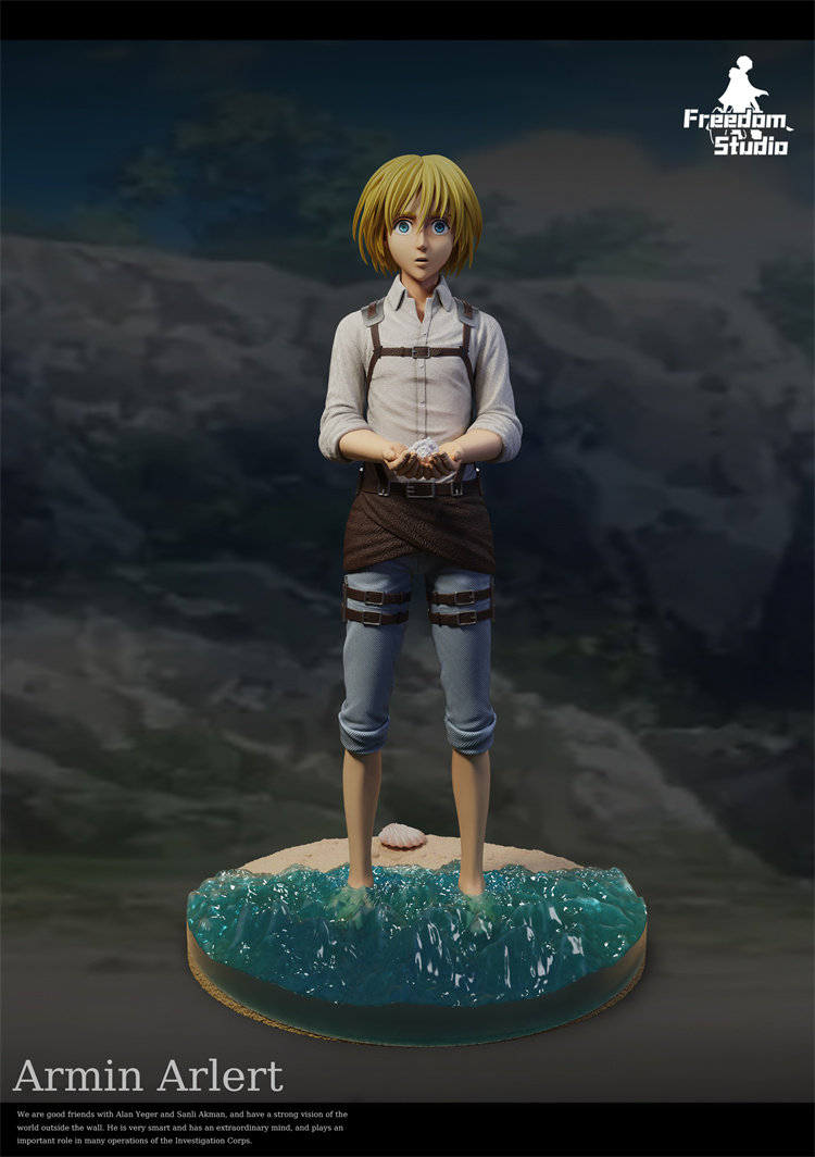 Freedom Studio Attack on Titan Armin Arlert Resin Statue Eren