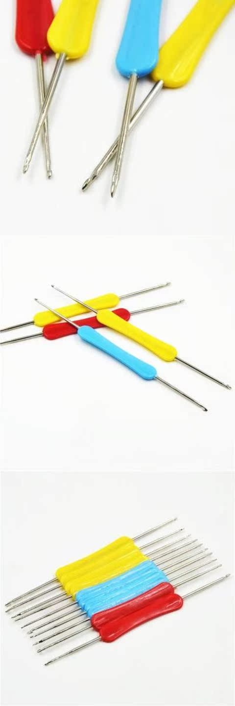 . DIY dụng cụ cầm tay phụ kiện dệt đôi đầu mở móc hai móc lớn đầu nhỏ - Công cụ & vật liệu may DIY thước laser bosch