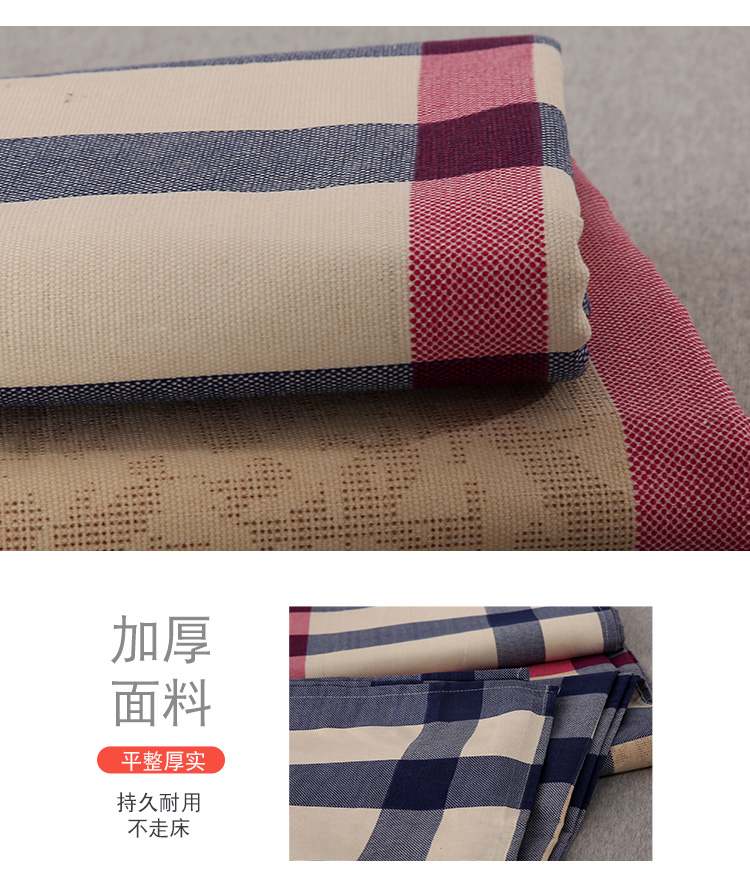 [quá dày, quá mát, không dính] vải cotton thô cũ đơn mảnh dày chống trượt và vải lanh mùa hè - Khăn trải giường các mẫu ga trải giường đẹp