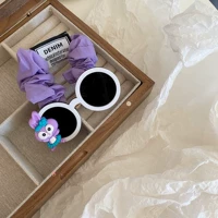 Фиолетовый круг для волос