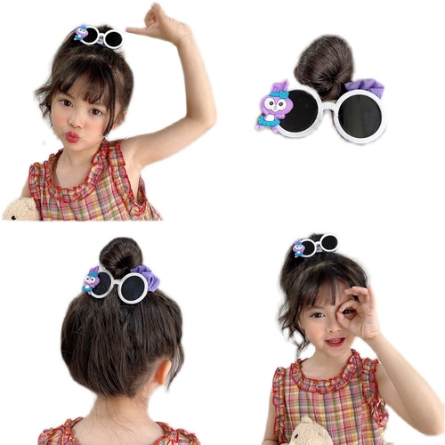 Креативный летний хвостик, безвредная детская резинка для волос, не повреждает волосы