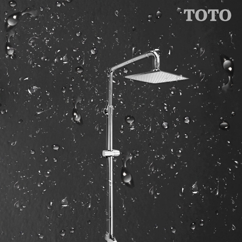 TOTO DM911CR shower column DM911C1 square head shower shower rod hanging wall adjustable lift