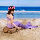 Детский купальник, наряд маленькой принцессы, комплект, крой «рыбий хвост», подходит для подростков