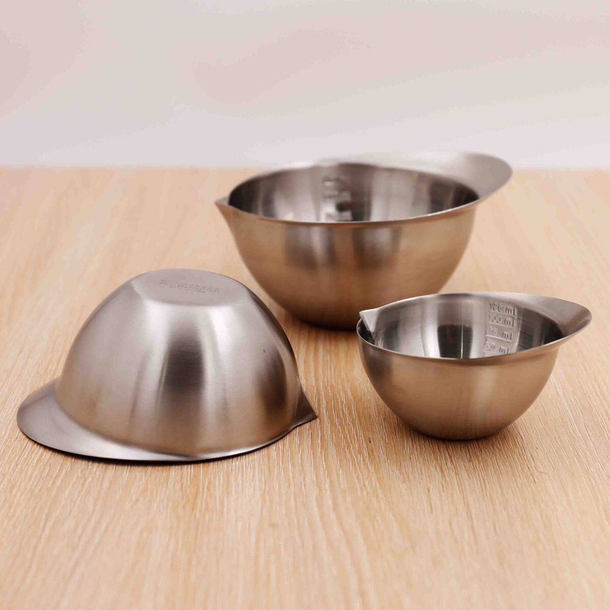  Mini small piece 18 10 Stainless Steel Baking Ready Bowl Mass Scale Small Bowl Sweet Biscuit Steamed Meat Dish Bowl