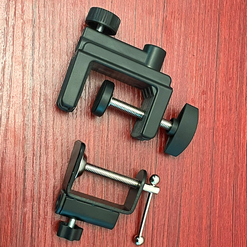 Table Lamp Accessories Base Clips American Cantilevered Work Light Microphone Mobile Phone Bracket Fixed Clip Universal Clamp-Taobao
