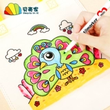 Льняная сумка из нетканого материала, набор материалов, экологичная раскраска для детского сада, DIY, граффити