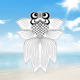 Воздушный змей, набор материалов, окрашенная раскраска, бумага для рисования для детского сада, «сделай сам», ручная роспись