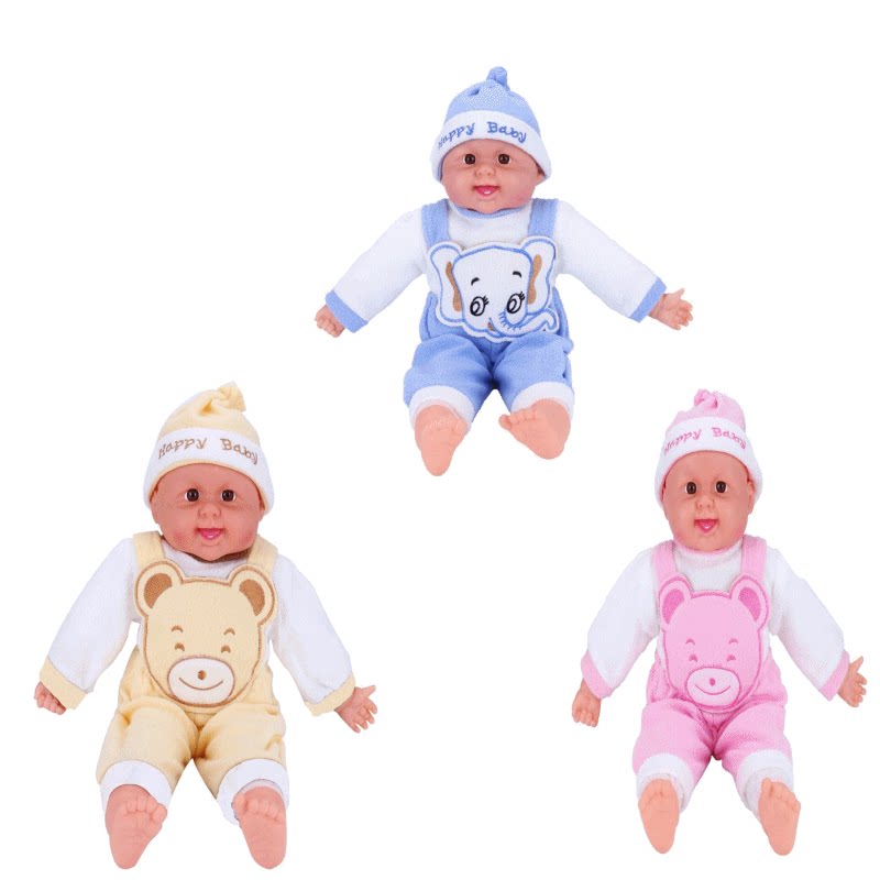 Simulated baby doll model household monthly sister-in-law baby training doll teaching tool show props passive practice