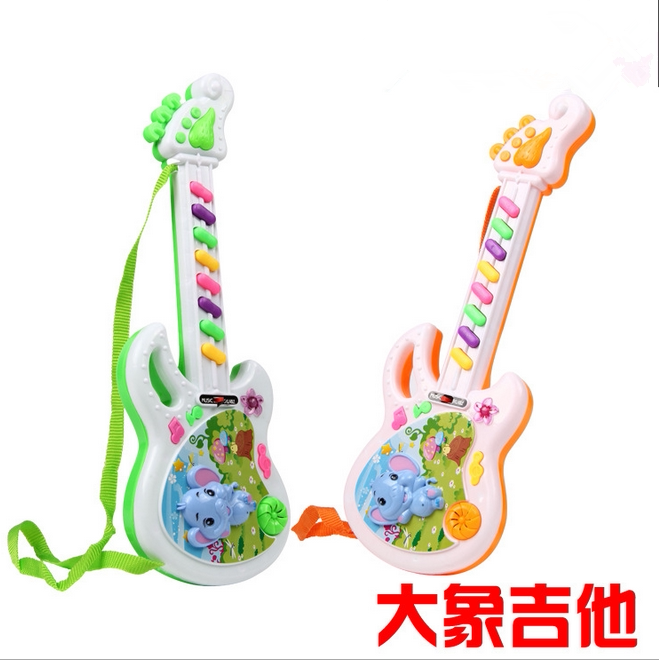 New Ji It Baby Musical Instrument Elephant Music Electronic Violin Puzzle Toy Violin Children Electric Guitar Baby Gift