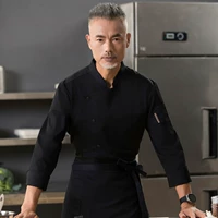 Черный лонгслив, дышащий фартук