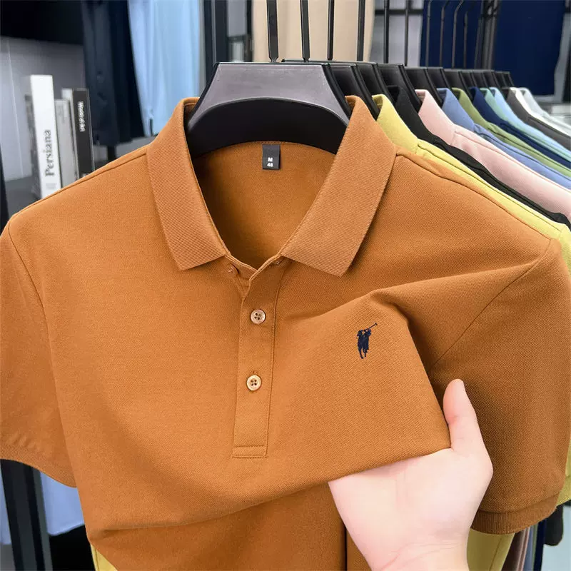 [Скидка Ole] Футболка поло Polo Polo Ralph Lauren летняя мужская POLO футболка с коротким рукавом хлопковая casual