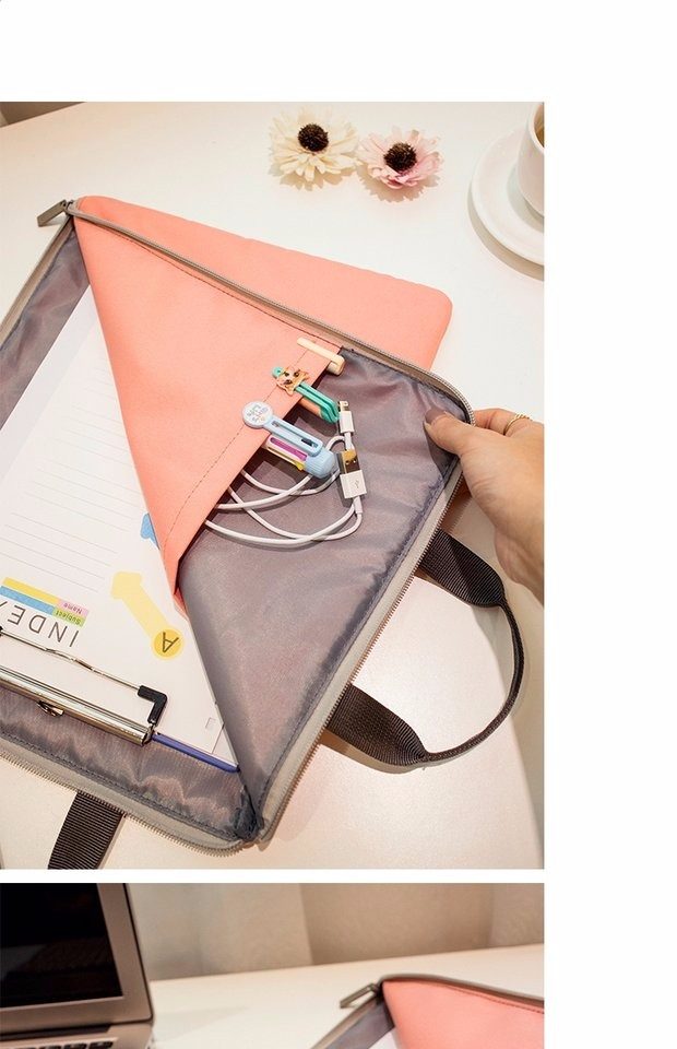 包邮大容量手提A4文件包资料袋IPAD文件袋拉