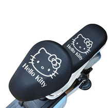 Four Seasons General Electric Bicycle Cushion Cover Electric Vehicle Seat Cover Battery Car Sunscreen Breathable Cushion Cover