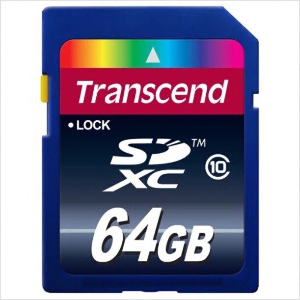 送料無料 Transcend SDXC C10 64G 高速メモリーカード（DVカメラ用）、SDカード 64G