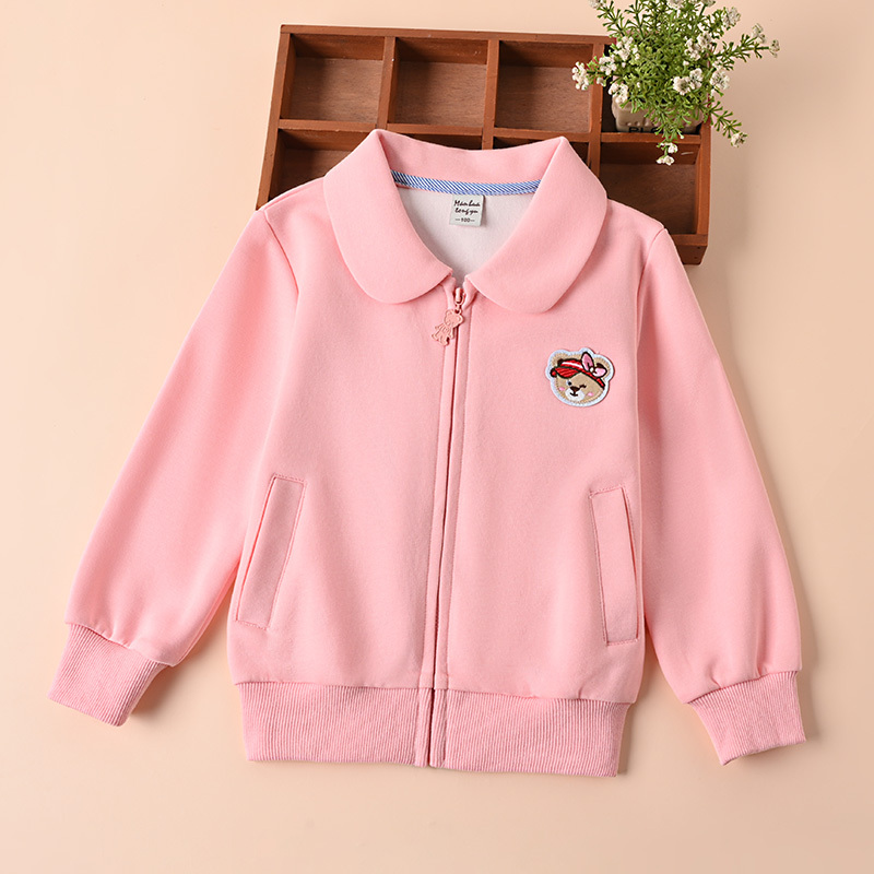Girls' Outwear Spring 2026 New Style Kidsren's Casual Sports Tops Girls' Pure Cotton Sweatshirts Stylish Jackets Cardigans Girls' Outwear Spring 2026 New Style Kidsren's Casual Sports Tops Girls' Pure Cotton Sweatshirts Stylish Jackets Cardigans